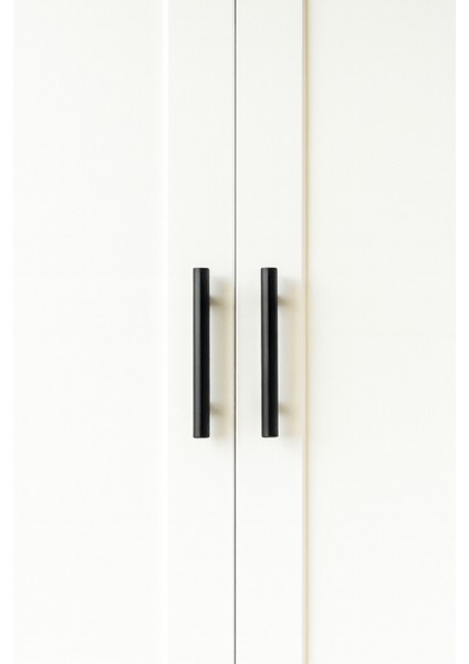 Mat Siyah - Ahşap Mobilya Kulbu 2’li (128 mm) fiyatları