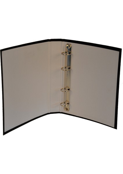 Bafix Talebe Klasörü Pvc 4 Halkalı A5 Siyah