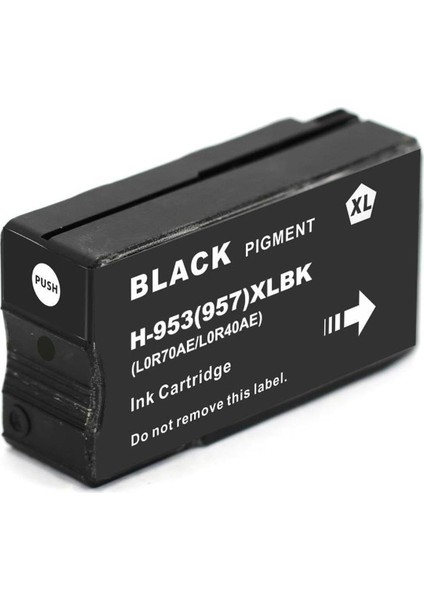 Hp Uyumlu 953XL (L0S70AE) Siyah Muadil Kartuş