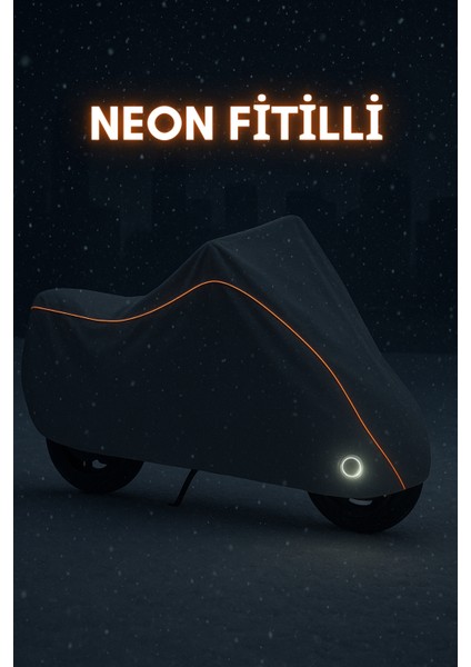 Turuncu Fitilli Regal Raptor Solo Gri Vinleks Çanta Uyumlu Motosiklet Brandası(Özel Kumaş) modelleri