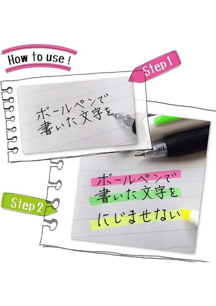 Justfit Fosforlu Kalem 5li Pvc