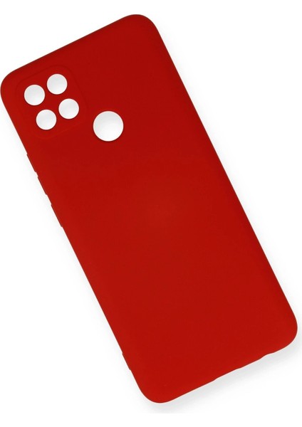Oppo A15 Kılıf Nano Içi Kadife Silikon - KIRMIZI-(5796) - ME001W-519AI2 modelleri