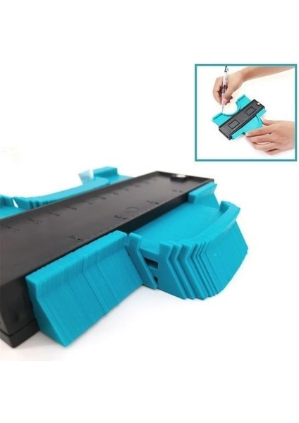 Buffer® Çok Fonksiyonlu Plastik Kontur Ölçüm Cihazı Ahşap Fayans Şekillendirme Kalıbı modelleri