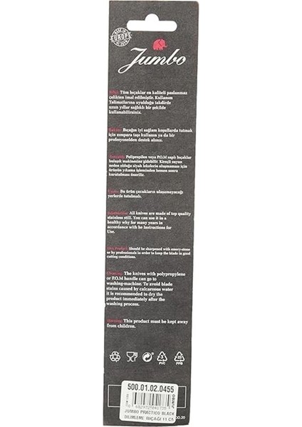 Practico Black Dilimleme Bıçağı - 11CM modelleri