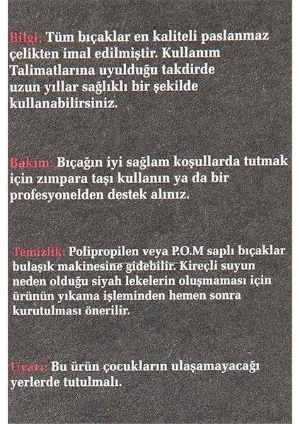 Practico Black Dilimleme Bıçağı - 11CM fırsatları