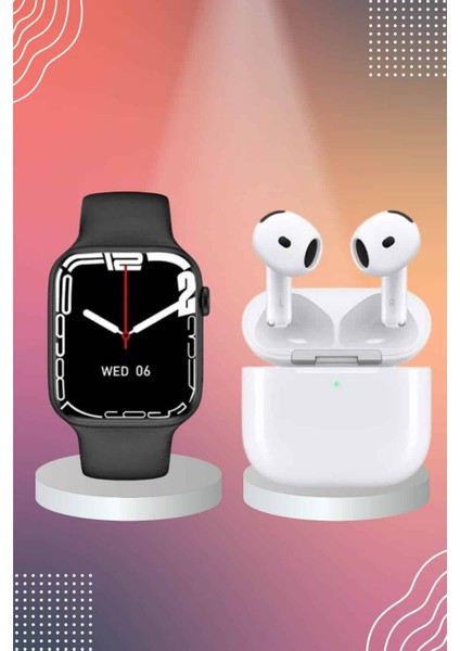 3.nesil Tws Bluetooth Kulaklık ve Dokunmatik Ekran Akıllı Saat Sesli Görüşme - ME001W-51MM54 modelleri