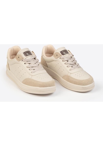 1011 Bej Cilt Kaymaz Taban Günlük Spor Ayakkabı fiyatları