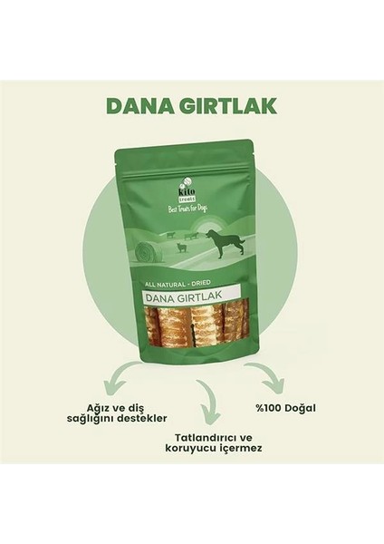 Dana Gırtlak Çiğnemelik Köpek Ödül MAMASI%100 Doğal, Glutensiz, Organik 100 gr (Dog Treat) fırsatları