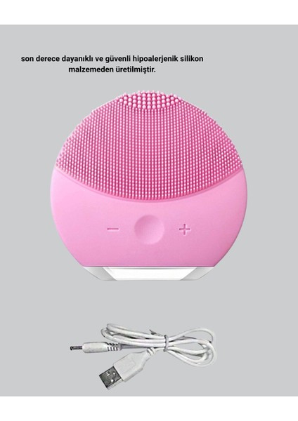 Taşınabilir Silikon Masaj Aleti – Derin Temizlik Yüz ve El Kullanımına Uygun - ME001W-51UC85 modelleri