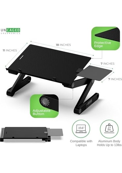 Uncaged Ergonomics Workez Keyboard Tray And Mouse Pad – -P fiyatları