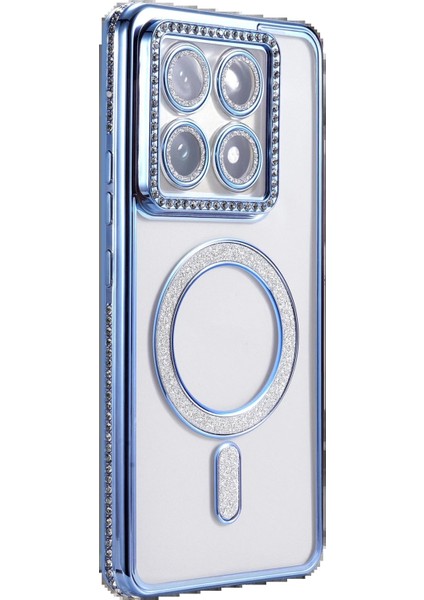 Xiaomi Mi 14T Pro Joke Simli Magneticsafe Kılıf - MAVI-(5796) - ME001W-51U4C1 modelleri