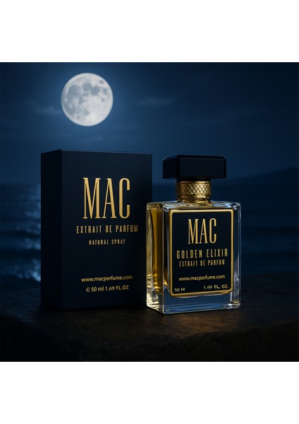 Erkek Parfümü 50 ml | Baharatlı – Odunsu | Yoğun ve Kalıcı | Golden Elixir modelleri