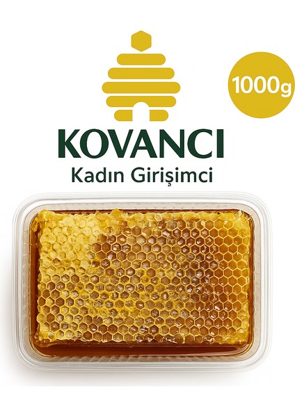 Doğal Petek Bal –1000G-KATKISIZ, Balmumu Hücreli-Kadın Girişimci fiyatları