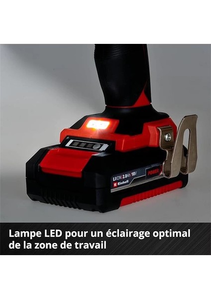 Akülü Vidalama Te-Cd 18/40 Li (2x1,5 Ah) Power X-Change (Lityum-Iyon, 40 Nm, 2 Vitesli