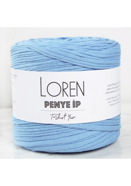 Loren Penye Kumaş El Örgü Ipi Mavi - 99 - 34307