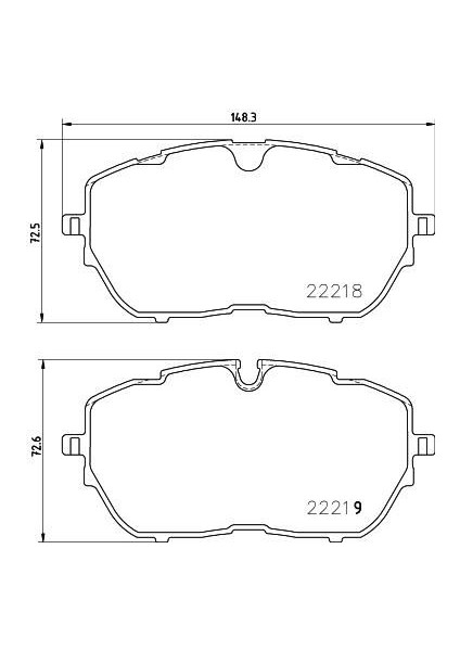 P61128 Ön Fren Balatası 330 mm Astra L 21> Grandland 17> C5 Aırcross 18> 308 14> 3008 19> 508 18> Ds4 21> Ds7 19> Ds9 20> 1647859680-1612373080-1647877180