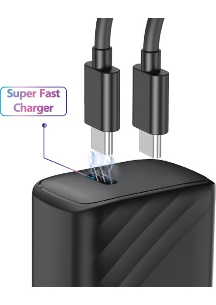 Samsung Tab S8 / S8+ / S8 Ultra / S6 Lite Uyumlu Pd Type-C 45W Super Fast Charger fiyatları