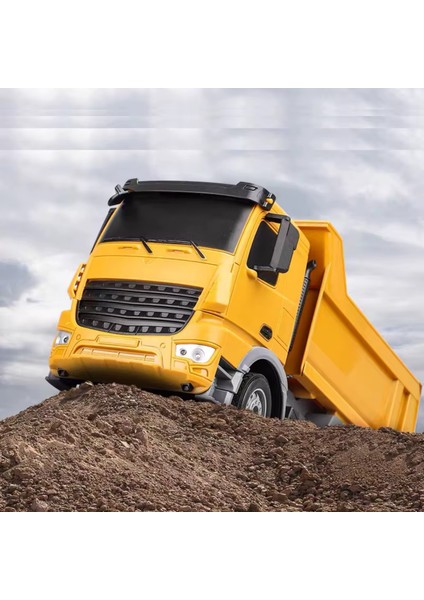 Oyuncak Uzaktan Kumandalı Hafriyat Kamyonu – 2.4 Ghz Full Fonksiyon (Damper Yukarı/aşağı)