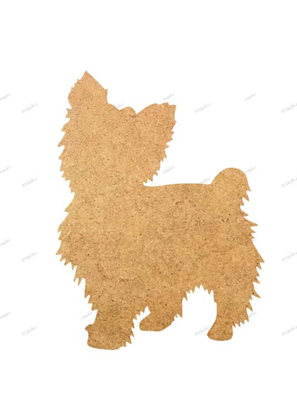 10'lu Paket Ahşap Duvar Dekoru - ST_0081 - 6 x 8 cm