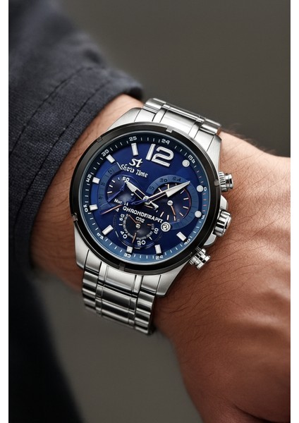 Erkek Kol Saati Şıktasarım Takvimli modelleri