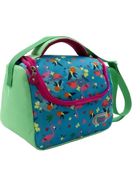 Kids Flamingo Bahar Temalı Kız/erkek Beslenme Çantası