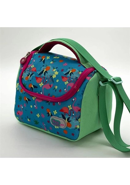 Kids Flamingo Bahar Temalı Kız/erkek Beslenme Çantası