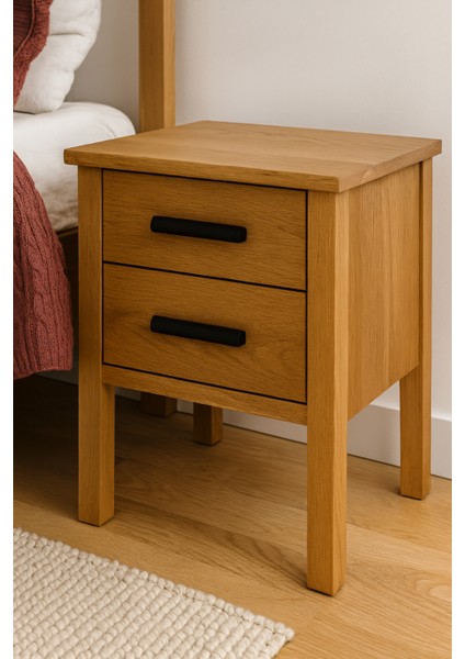 Mat Siyah - Ahşap Mobilya Kulbu 2’li (128 mm) fiyatları