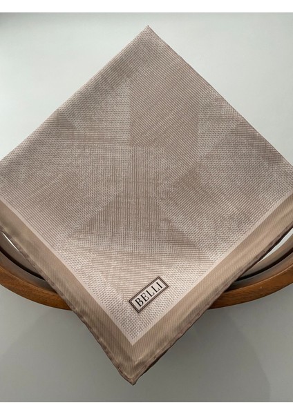 Optik Desen Twill Ipek Eşarp