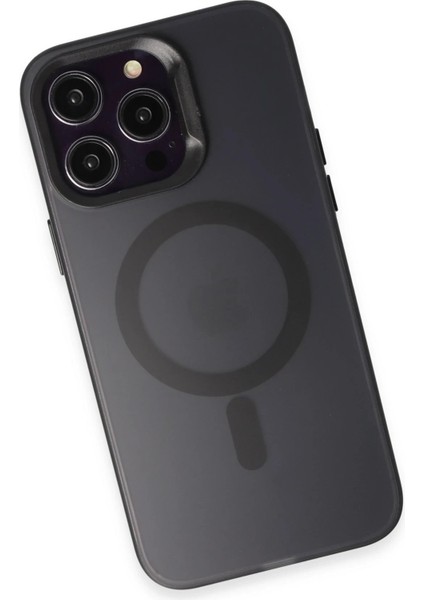 iPhone 15 Pro Kılıf Mateks Magsafe Kapak - Siyah fırsatları