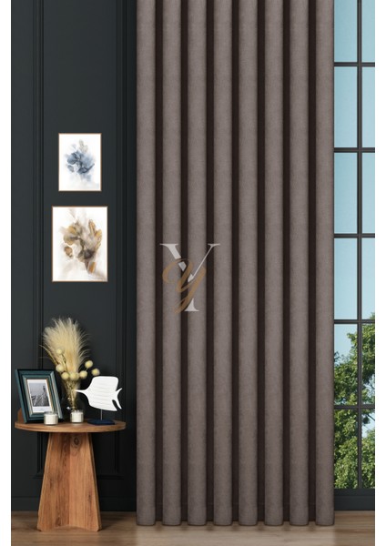 Petek Fon Perde V-1013 Koyu Vizon fiyatları