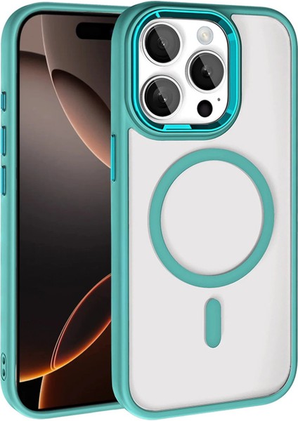 Apple iPhone 15 Pro Max Terea Magsafe Kapak - Yeşil