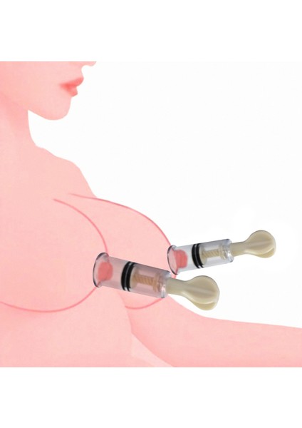 Premium 2 Adet Göğüs Ucu Büyütücü Pompa / Dikleştirici /Belirginleştirici fiyatları