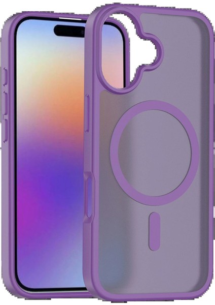 Apple iPhone 17 Jota Magsafe Kapak - Derin Mor