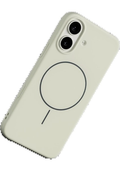 Apple iPhone 17 Jully Magsafe Kapak - Beyaz modelleri