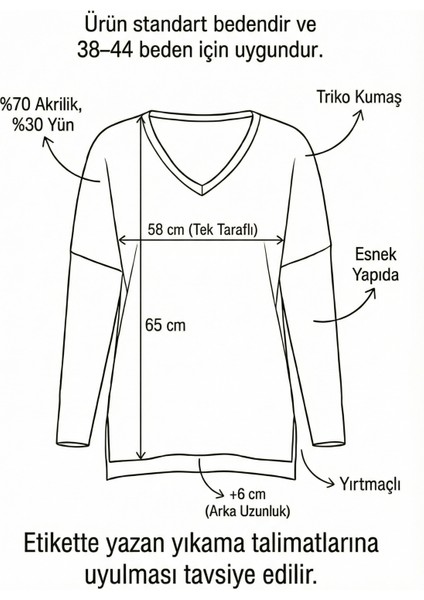 Kadın Lacivert-siyah Desenli V Yaka Simli Triko Kazak fiyatları