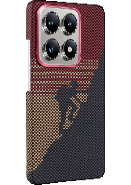 Xiaomi Mi 14T Pro Vega Magsafe Kapak - Kırmızı modelleri