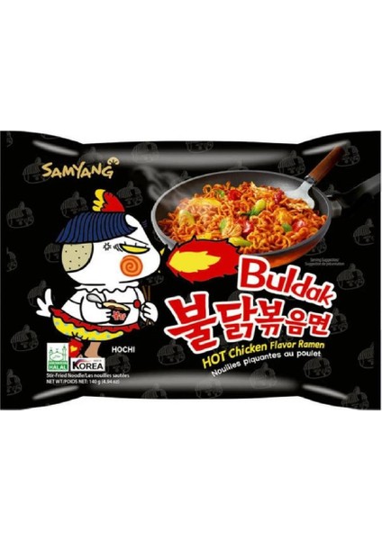 Buldak Acılı Orijinal Kore Ramen Noodle 140GR