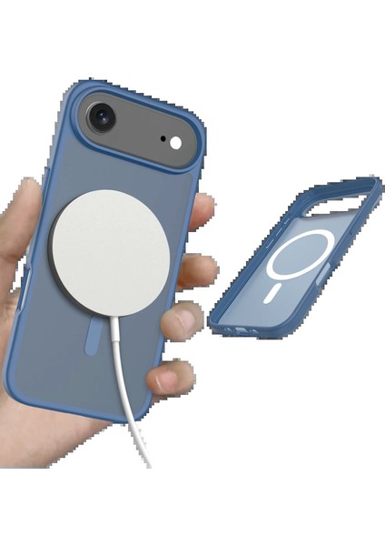 Apple iPhone 17 Air Jota Magsafe Kapak - Lacivert fırsatları