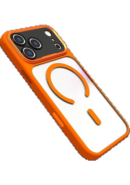 Apple iPhone 17 Pro Hazar Magsafe Kapak - Turuncu fiyatları