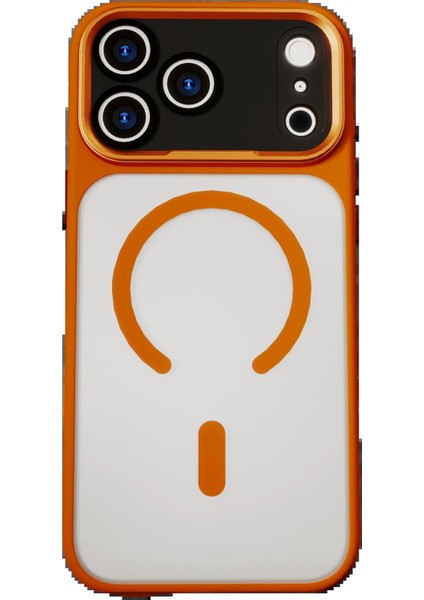 Apple iPhone 17 Pro Hazar Magsafe Kapak - Turuncu indirimleri