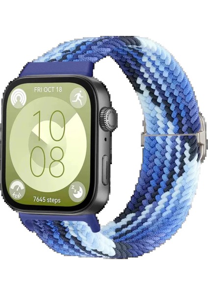 Huawei Fit 4 Star Kordon - Lacivert-Mavi