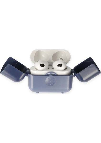 CPT83 Airpods 3 (3.nesil) Basmalı Kılıf - Mavi-Lacivert modelleri