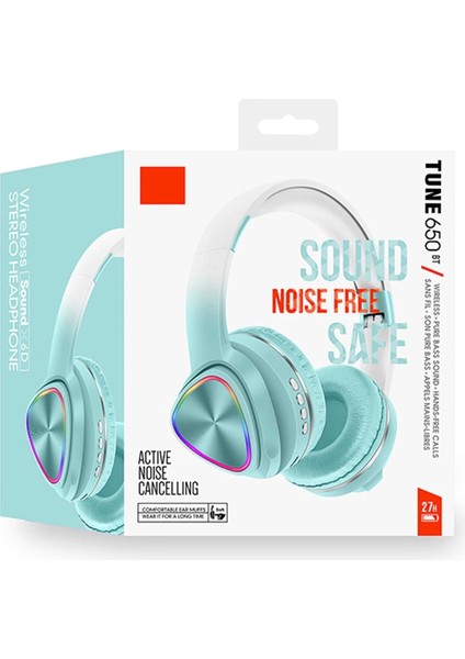 Tune 650 Bt Rgb Kablosuz Kafaüstü Kulaklık - Yeşil modelleri