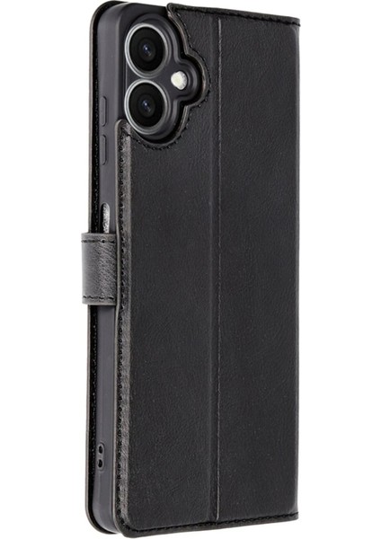 Samsung Galaxy A07 4g Trend S Plus Kapaklı Kılıf - Siyah