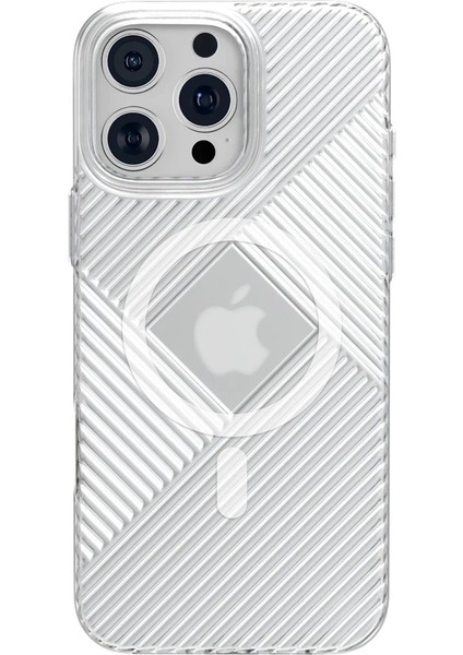 iPhone 15 Pro Max Stella Pc Sert Magsafe Kılıf - Şeffaf fiyatları
