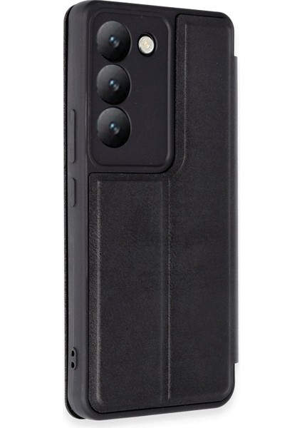 Vivo V30 Lite 4g Kılıf Flip Cover - Siyah fiyatları