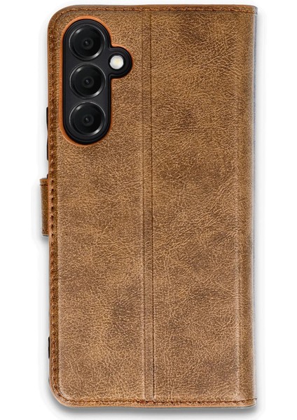 Samsung Galaxy A05S Kılıf Trend S Plus Kapaklı Kılıf - Taba