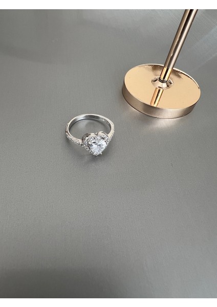 Kalpli Tektaş Yüzük Gümüş fiyatları