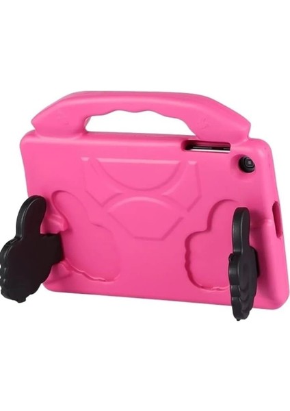Samsung Galaxy Tab A9 Plus Kılıf Like Stantlı Tablet Silikon - Pembe