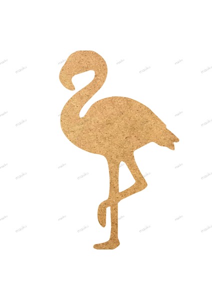 10'lu Paket Ahşap Duvar Dekoru - ST_0053 - 5 x 8 cm